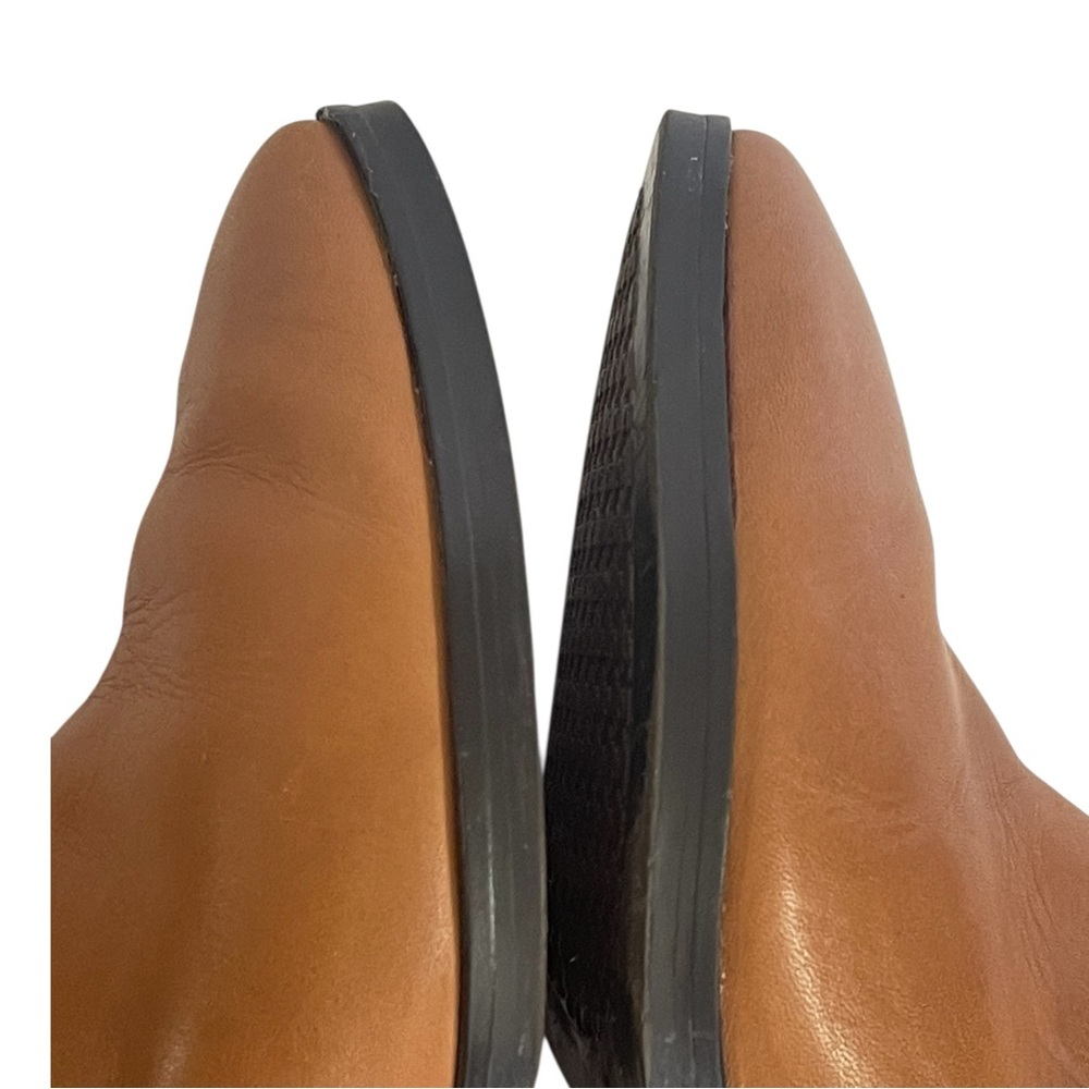 LAUREN RALPH LAUREN DAMARA LEATHER & SUEDE ZIP BOOTIES SZ 7M EUC - Picture 9 of 16